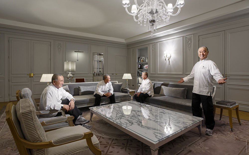 Le Royal Monceau Raffles Paris - Chef Nobu Matsuhisa Suite (Credit: Romeo Balancourt)
